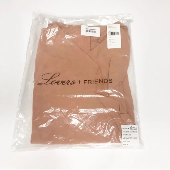 NWT Lovers + Friends Love Letter Wrap Dress small - Picture 4 of 8